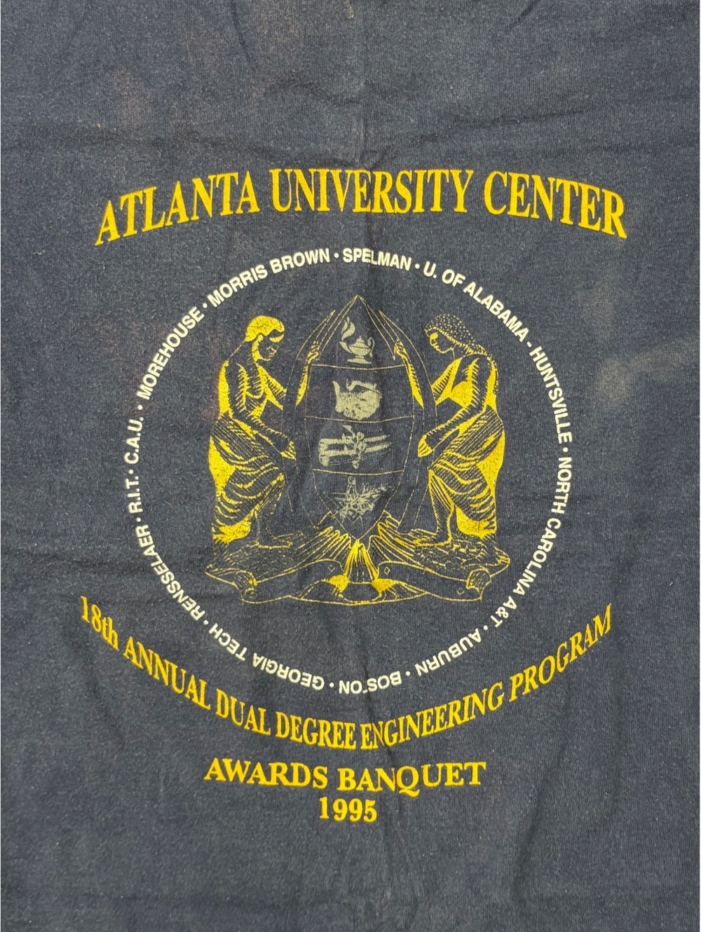 Vintage 1995 Atlanta University Center Awards Banquet TShirt - Picture 3 of 4